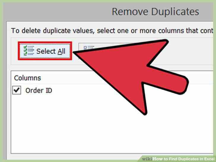 изображение под названием найти дубликаты в Excel шаг 20